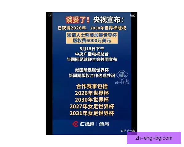 世界杯转播报价大幅下降八亿央视或成最大受益者